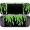 Green Flames Steam Deck Handheld Gaming Computer OLED Skin