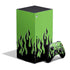 Green Flames Xbox Series X Skins