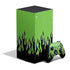 Green Flames XBox Series X Digital Edition Bundle Skin