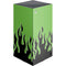 Green Flames XBox Series X Digital Edition Console Skin
