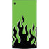Green Flames XBox Series X Digital Edition Console Skin