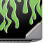Green Flames HP ZBook Fury 16 G10 Skin