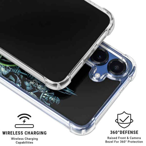 DC Comics Green Lantern Blackest Night, Vol 1 Cover by Ivan Reis Galaxy S25 FE Clear Case