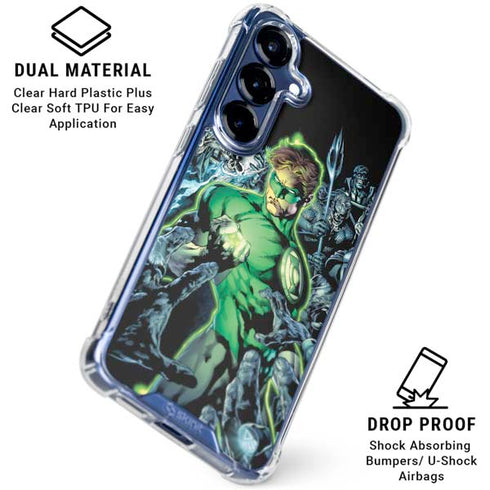 DC Comics Green Lantern Blackest Night, Vol 1 Cover by Ivan Reis Galaxy S25 Plus Clear Case