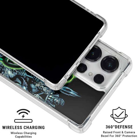 DC Comics Green Lantern Blackest Night, Vol 1 Cover by Ivan Reis Galaxy S25 Ultra Clear Case