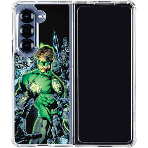 DC Comics Green Lantern Blackest Night, Vol 1 Cover by Ivan Reis Galaxy Z Fold7 Clear Case