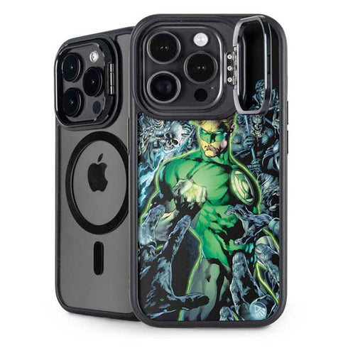 DC Comics Green Lantern Blackest Night, Vol 1 Cover by Ivan Reis iPhone 13 Pro Kickstand Case