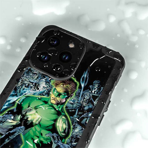 DC Comics Green Lantern Blackest Night, Vol 1 Cover by Ivan Reis iPhone 15 Pro Waterproof Case