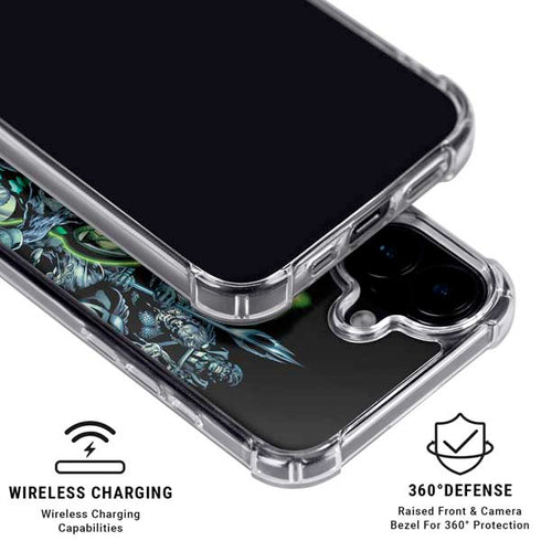 DC Comics Green Lantern Blackest Night, Vol 1 Cover by Ivan Reis iPhone 16 MagSafe Case