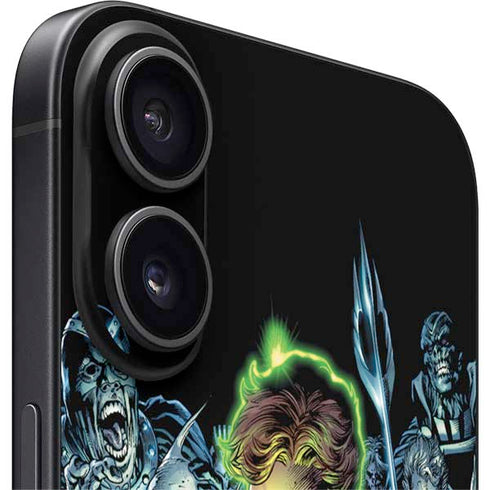 DC Comics Green Lantern Blackest Night, Vol 1 Cover by Ivan Reis iPhone 16 Plus Skin