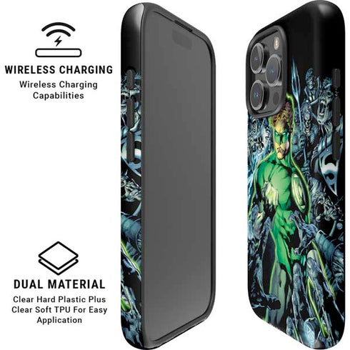 DC Comics Green Lantern Blackest Night, Vol 1 Cover by Ivan Reis iPhone 16 Pro Magsafe Impact Case