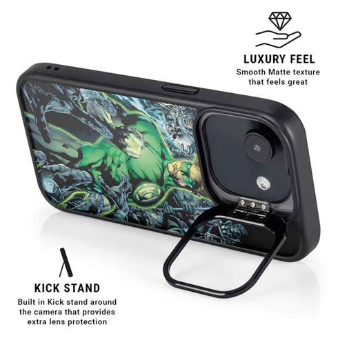 DC Comics Green Lantern Blackest Night, Vol 1 Cover by Ivan Reis iPhone 16e Kickstand Case