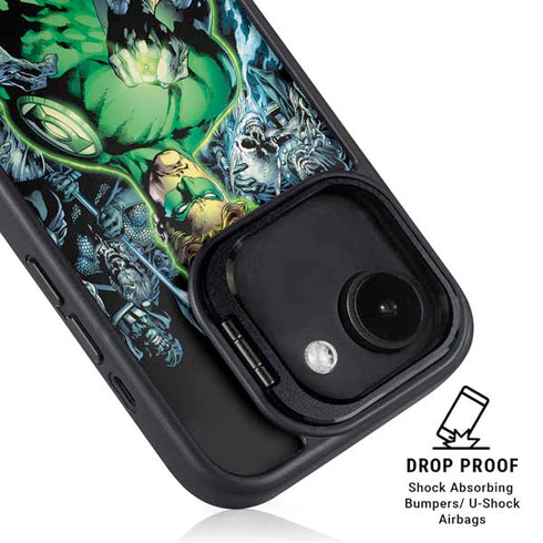DC Comics Green Lantern Blackest Night, Vol 1 Cover by Ivan Reis iPhone 16e Kickstand Case