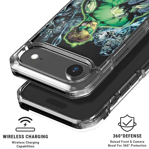 DC Comics Green Lantern Blackest Night, Vol 1 Cover by Ivan Reis iPhone 17 Air Clear Case