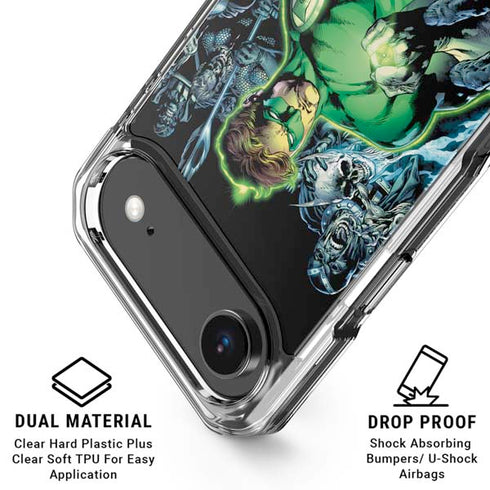 DC Comics Green Lantern Blackest Night, Vol 1 Cover by Ivan Reis iPhone 17 Air Clear Case
