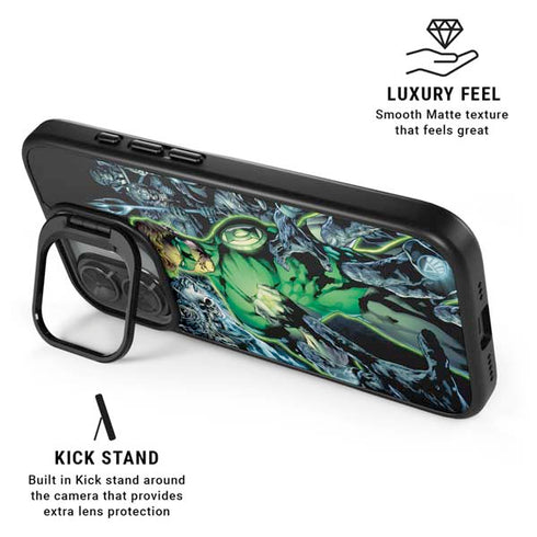 DC Comics Green Lantern Blackest Night, Vol 1 Cover by Ivan Reis iPhone 17 Kickstand Case