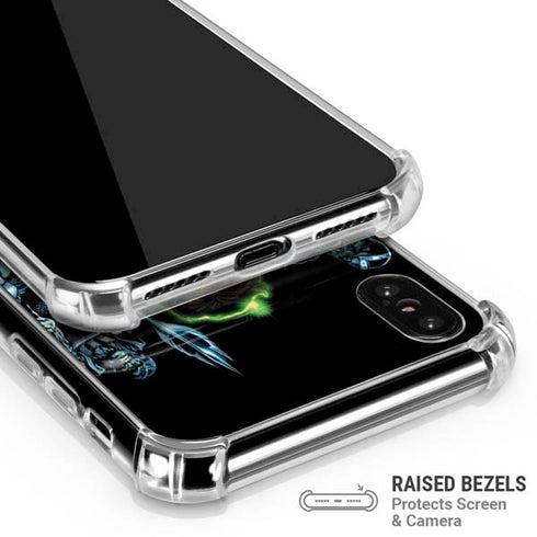 DC Comics Green Lantern Blackest Night, Vol 1 Cover by Ivan Reis iPhone X/XS Clear Case