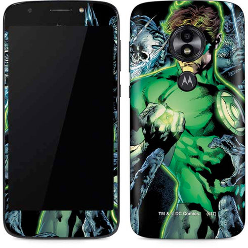 DC Comics Green Lantern Blackest Night, Vol 1 Cover by Ivan Reis Moto E5 Play Skin