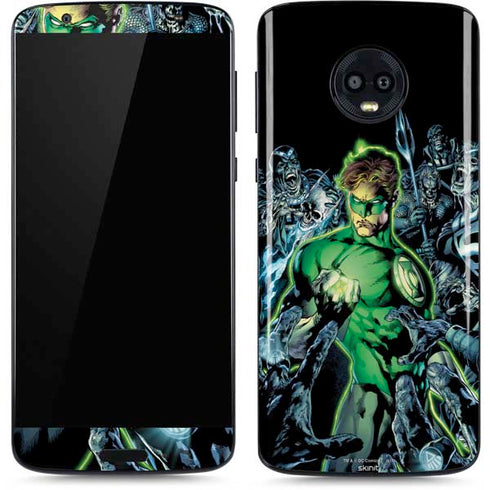 DC Comics Green Lantern Blackest Night, Vol 1 Cover by Ivan Reis Moto G6 Skin