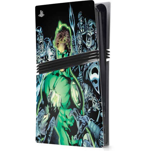 DC Comics Green Lantern Blackest Night, Vol 1 Cover by Ivan Reis PS5 Pro Console Skin