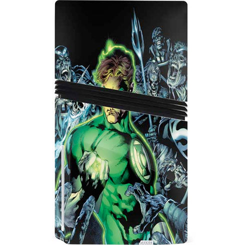 DC Comics Green Lantern Blackest Night, Vol 1 Cover by Ivan Reis PS5 Pro Disk Bundle Skin
