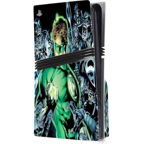 DC Comics Green Lantern Blackest Night, Vol 1 Cover by Ivan Reis PS5 Pro Disk Console Skin