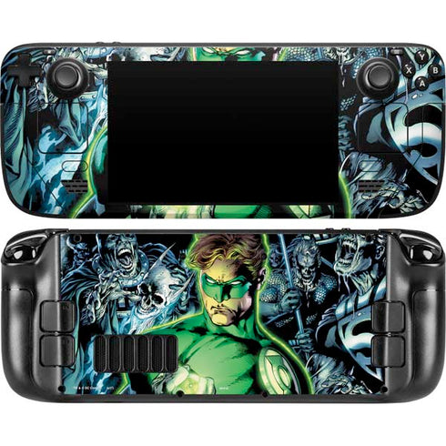 DC Comics Green Lantern Blackest Night, Vol 1 Cover by Ivan Reis Steam Deck Handheld Gaming Computer Skin