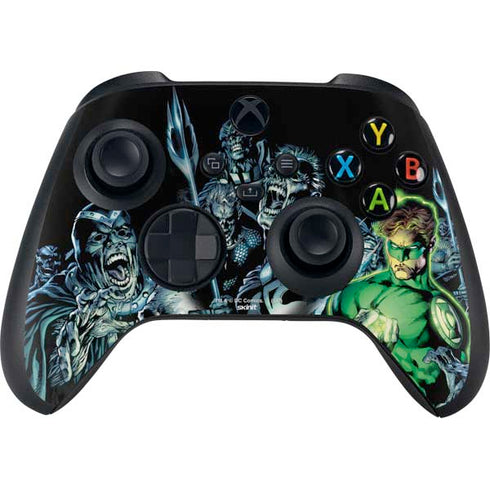 DC Comics Green Lantern Blackest Night, Vol 1 Cover by Ivan Reis Xbox Series X Controller Skin