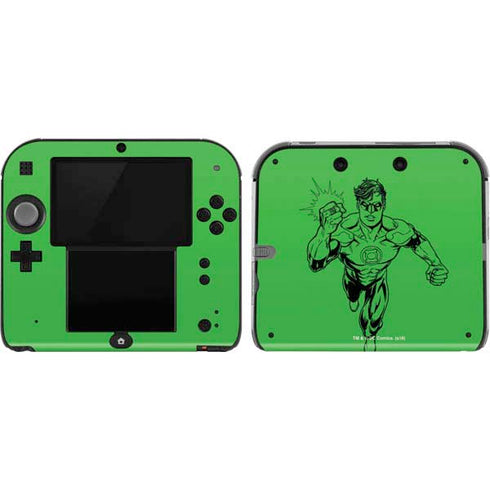 DC Comics Green Lantern Comic Pop Nintendo 2DS Skin
