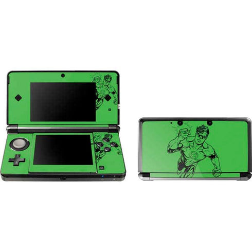 DC Comics Green Lantern Comic Pop Nintendo Skins