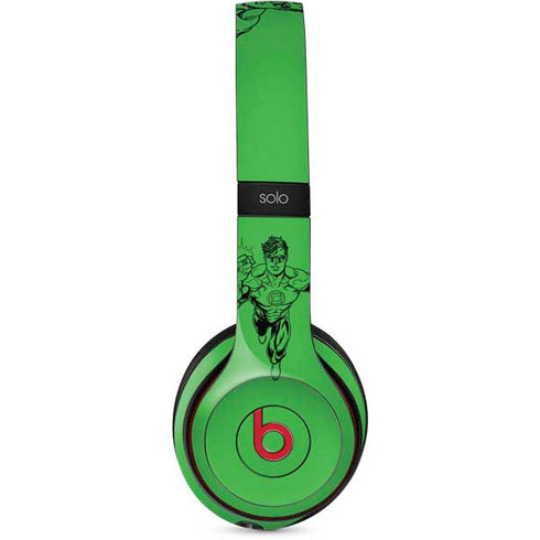 DC Comics Green Lantern Comic Pop Beats Solo 2 Wireless Skin