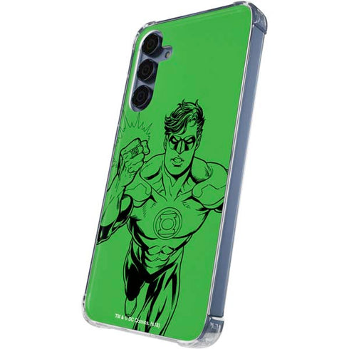 DC Comics Green Lantern Comic Pop Galaxy A35 5G Clear Case
