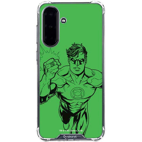 DC Comics Green Lantern Comic Pop Galaxy A36 5G Clear Case