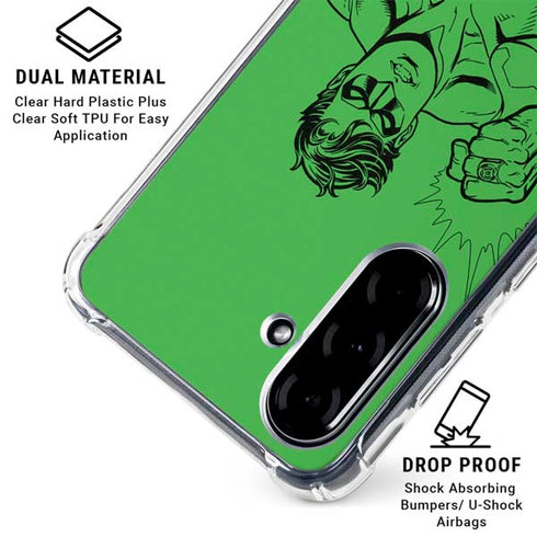 DC Comics Green Lantern Comic Pop Galaxy A36 5G Clear Case