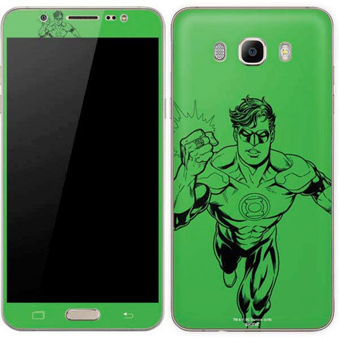 DC Comics Green Lantern Comic Pop Galaxy J7 Skin