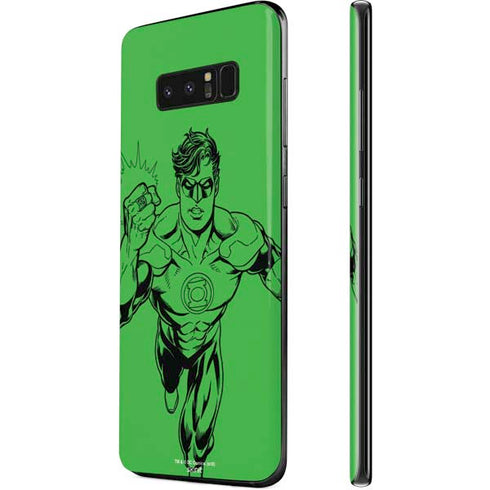 DC Comics Green Lantern Comic Pop Galaxy Note 8 Skin