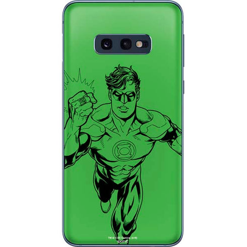 DC Comics Green Lantern Comic Pop Galaxy S10e Skin