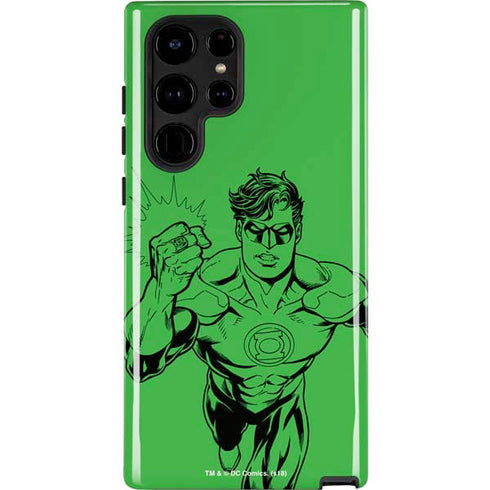 DC Comics Green Lantern Comic Pop Galaxy S25 Ultra Impact Case