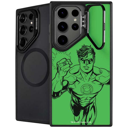 DC Comics Green Lantern Comic Pop Galaxy S25 Ultra Kickstand Case