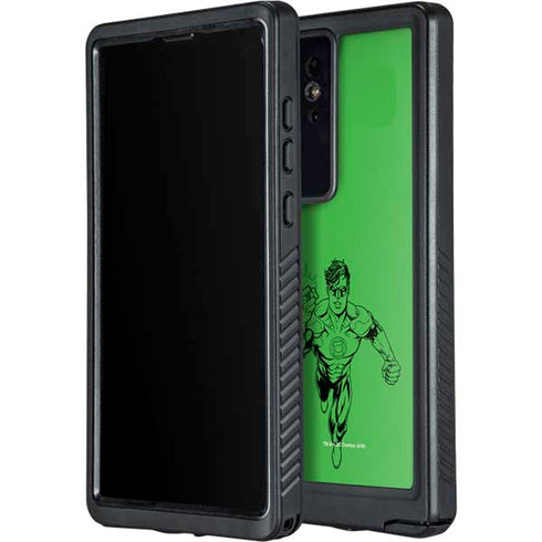 DC Comics Green Lantern Comic Pop Galaxy S24 Ultra Waterproof Case