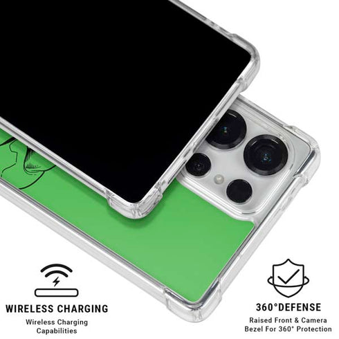 DC Comics Green Lantern Comic Pop Galaxy S25 Ultra Clear Case