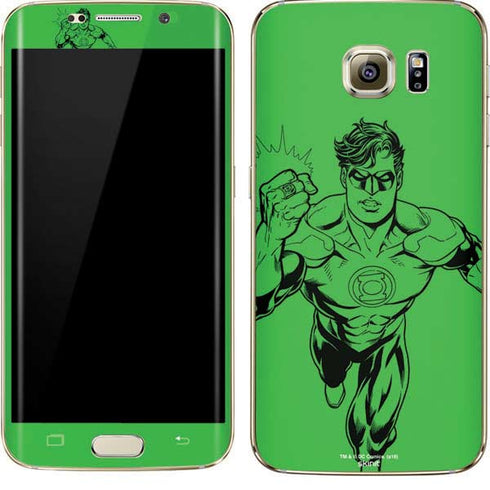 DC Comics Green Lantern Comic Pop Galaxy S7 Edge Skin