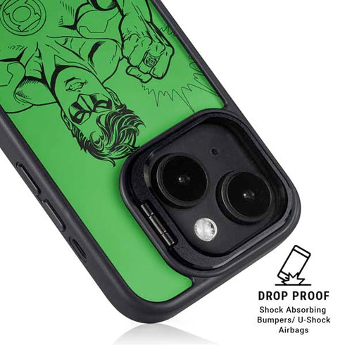 DC Comics Green Lantern Comic Pop iPhone 13 Kickstand Case