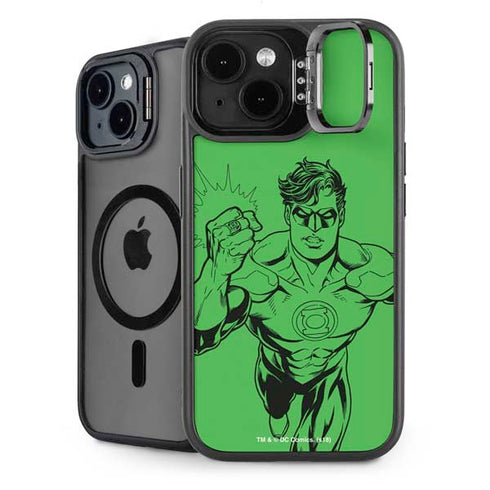 DC Comics Green Lantern Comic Pop iPhone 15 Plus Kickstand Case