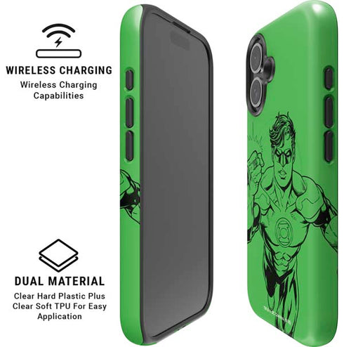 DC Comics Green Lantern Comic Pop iPhone 16 Magsafe Impact Case