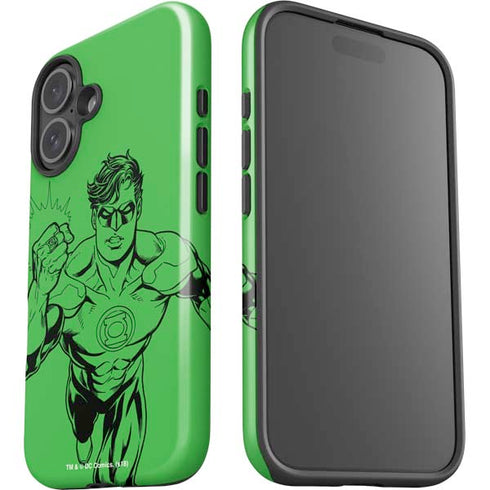 DC Comics Green Lantern Comic Pop iPhone 16 Plus Impact Case