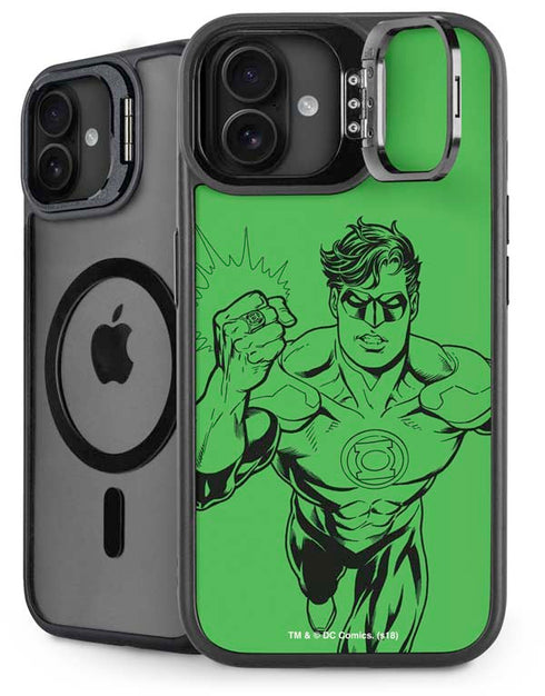 DC Comics Green Lantern Comic Pop iPhone 16 Plus Kickstand Case
