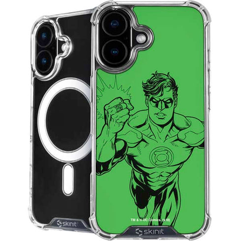 DC Comics Green Lantern Comic Pop iPhone 16 Plus MagSafe Case