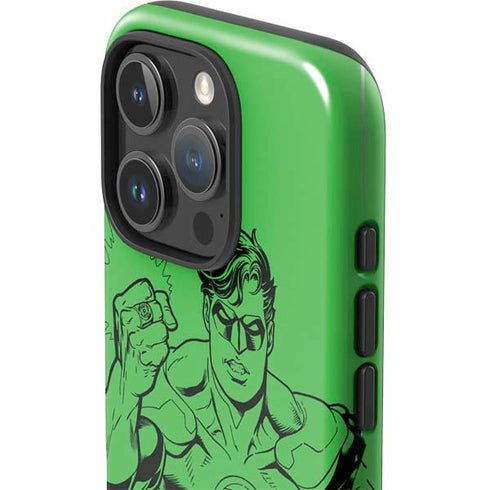 DC Comics Green Lantern Comic Pop iPhone 16 Pro Impact Case