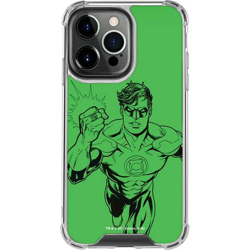 DC Comics Green Lantern Comic Pop iPhone 16 Pro Max Clear Case